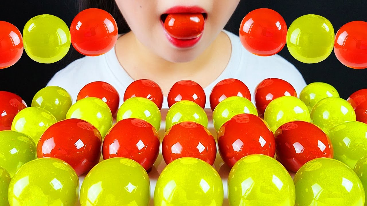 ASMR TANGHULU FRUIT CHERRY TOMATO, SHINE MUSCAT GRAPE *CANDIED FRUITS* 샤인머스켓, 방울토마토 탕후루 NO TALKING