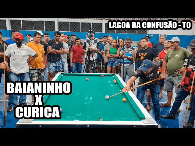 Baianinho de Mauá X Cobrinha, semi final do torneio de sinuca de