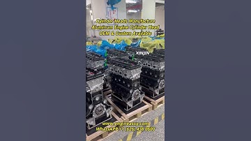 From Casting to Perfection: Engine Block Manufacturing Process  #carengine #engineblock