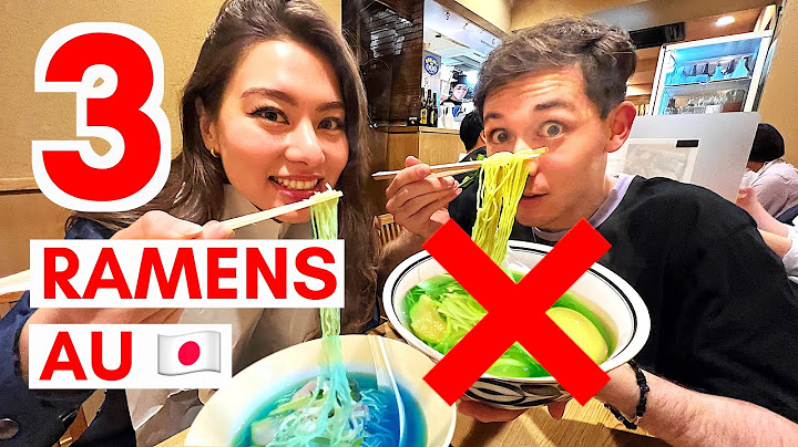 J'ai testé le PIRE RAMEN du Japon 🍜 avec @camillechieko