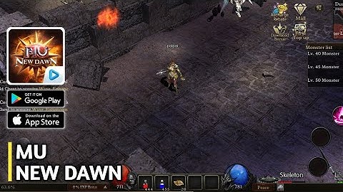 MU New Dawn Gameplay + Gift Code「Android, iOS」