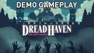 DreadHaven: The Last Colony - My First Look At The Demo! (Auto Battler, Tower Defense)