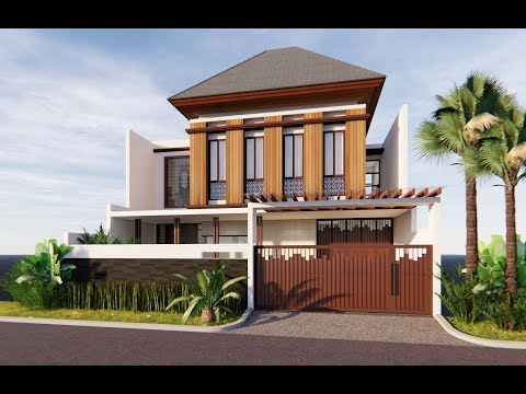 sketchup-house-design-6-ext-int-+-enscape-2.4-realtime-rendering