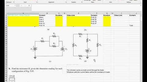 eet 105 ch5   series circuits  series connections prob 1 & 8