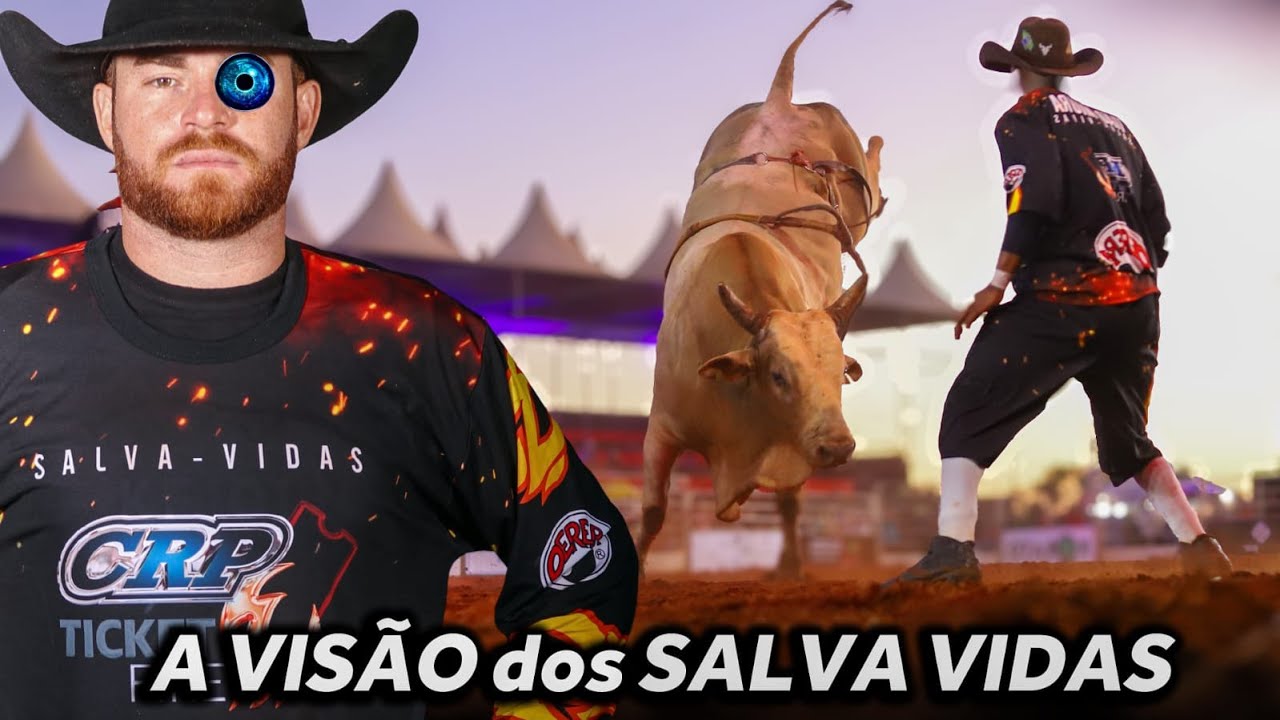 A VISÃO de um SALVA VIDA de RODEIOS (Go Pro COLORAL)
