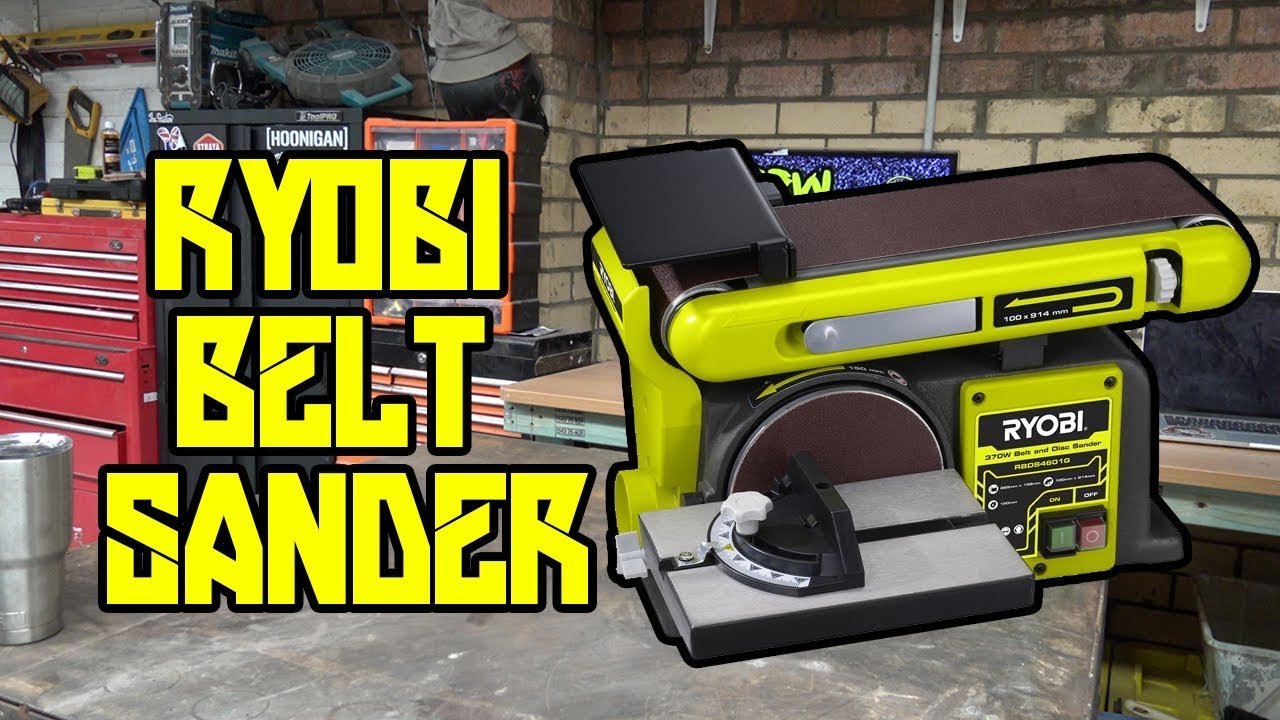 Formand Overleve beslag Just gonna sand it! | Ryobi Belt Sander | NTT E08 - YouTube