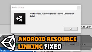 Android resource linking failed  Unity Error unexpected element queries found in manifest