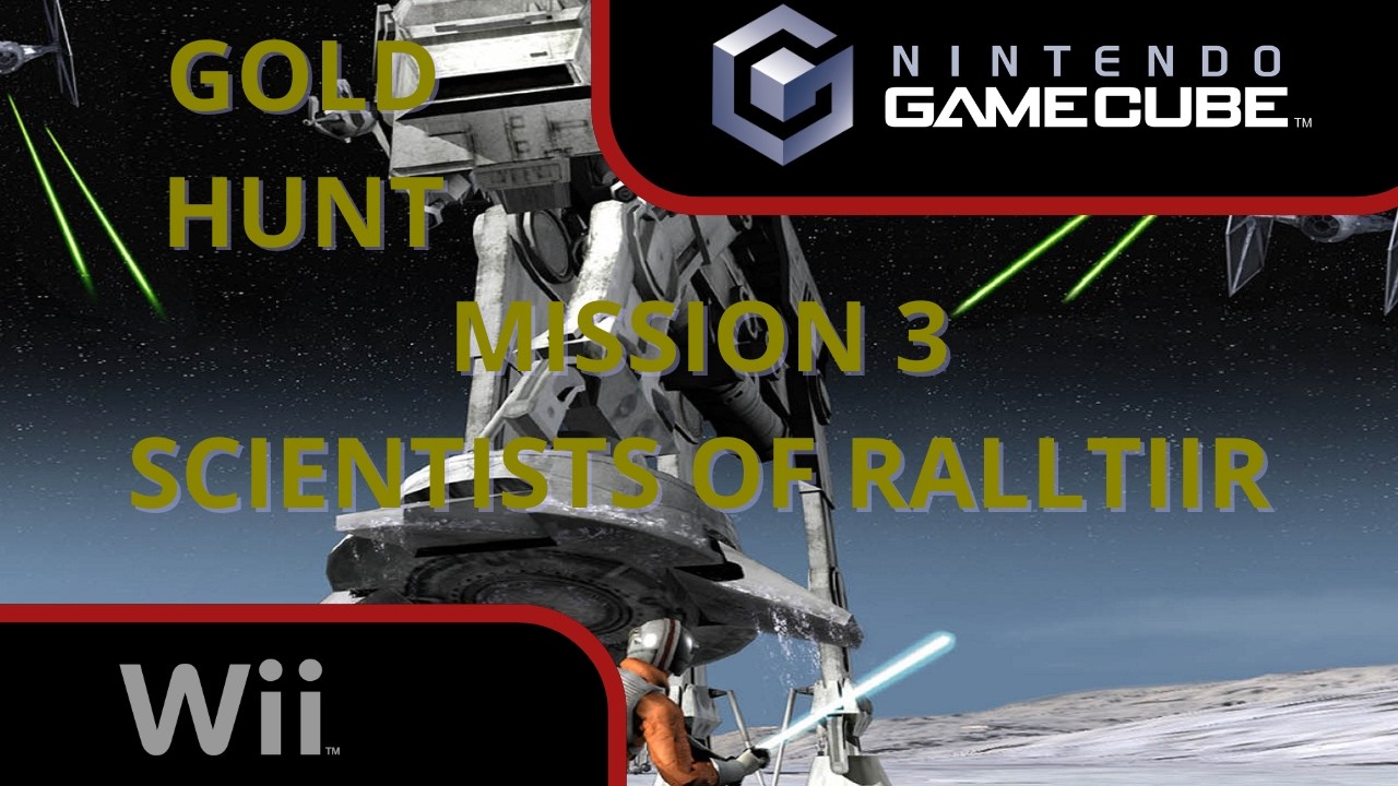 Star Wars Rogue Squadron III Rebel Strike - Caza del Oro 3 - Científicos de Ralltiir