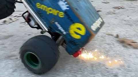 Tamiya lunchbox sparking wheelie bar mod