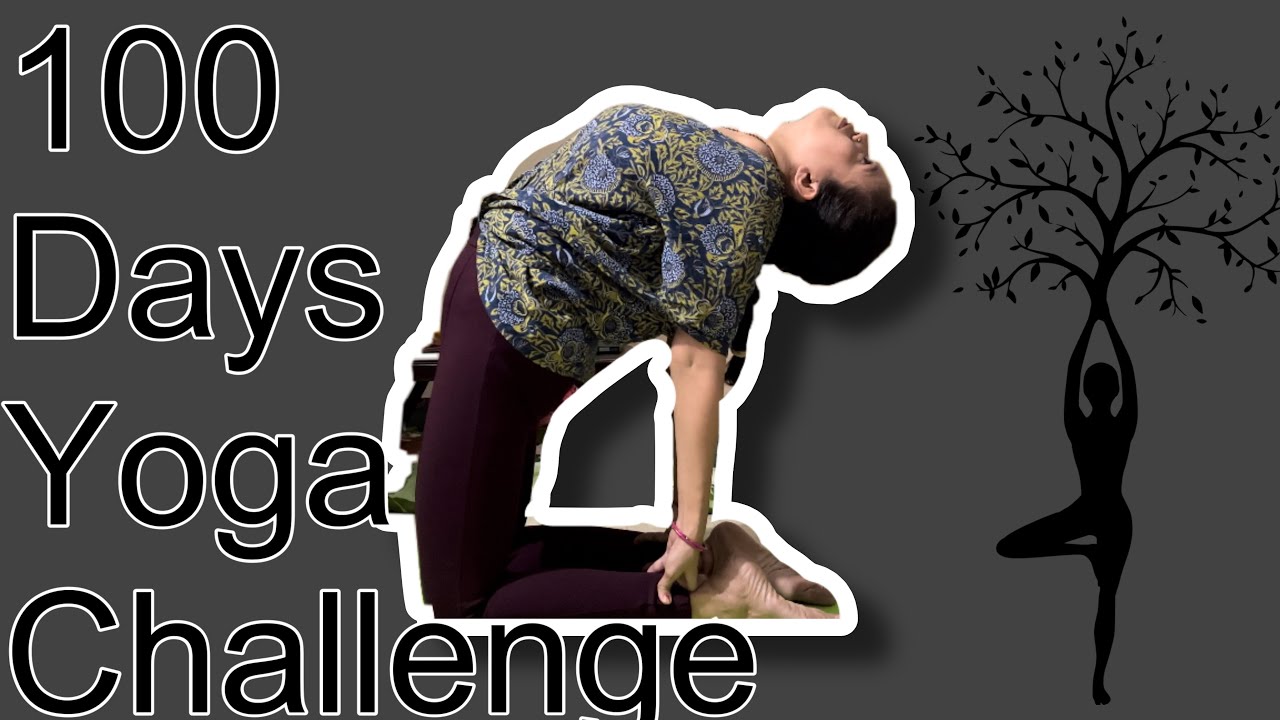 100 days yoga challenge || Day 7 || Thebrownheadgirl - YouTube