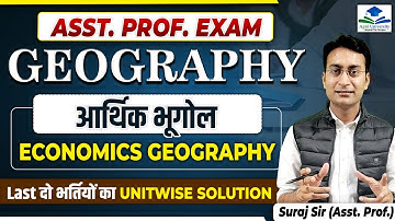 Asst. Prof Geography Exam 2023 | Paper 02 PYQ