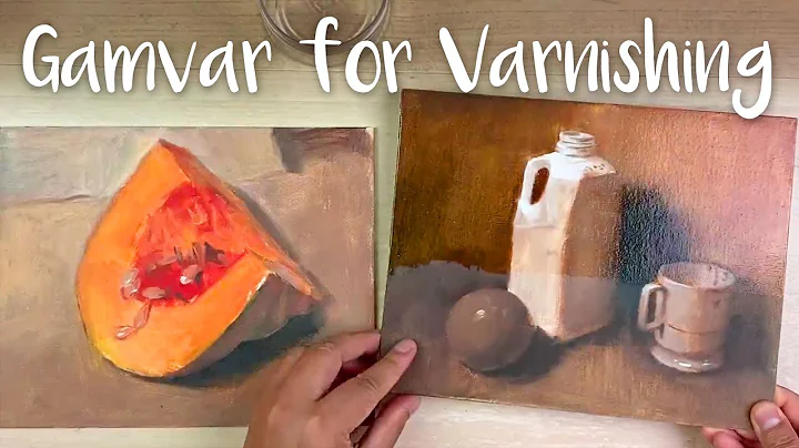 Gamvar for varnishing