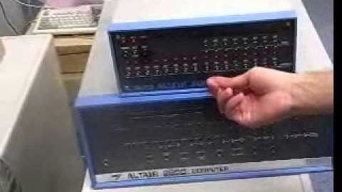 Altair 680b and 8800 operations demo