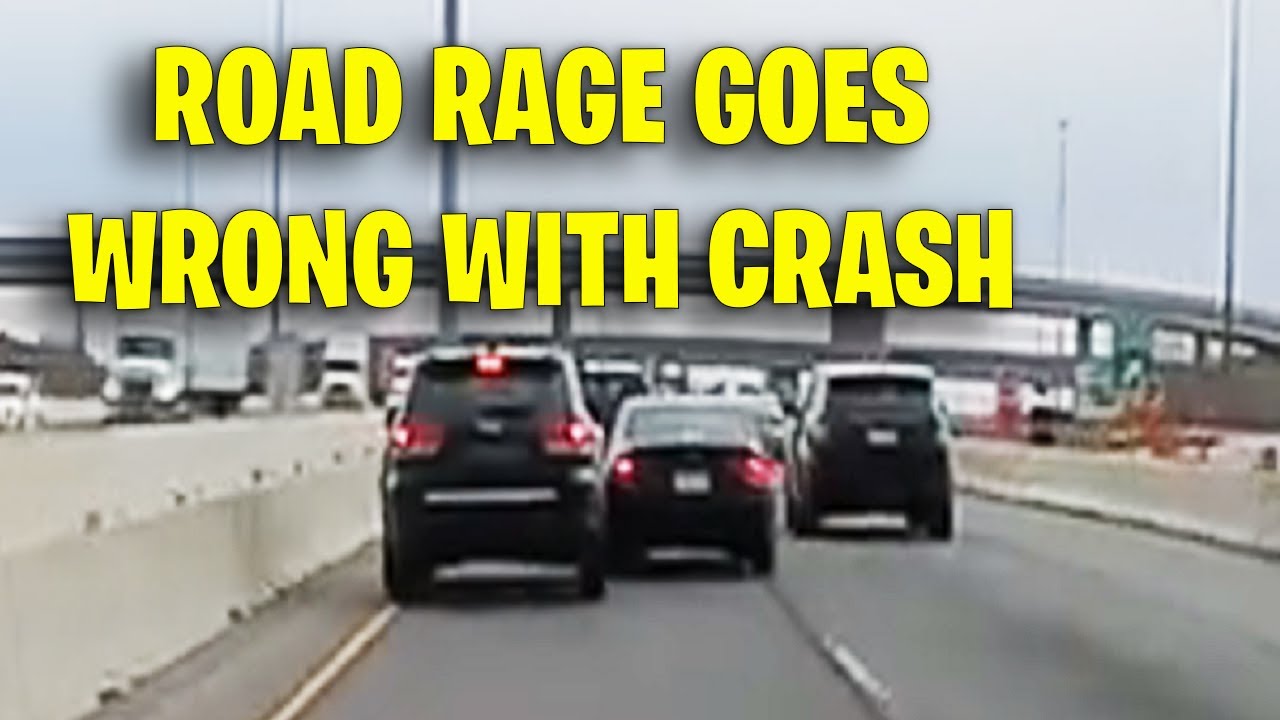 Bad Road Rage In Us Drivers Lesson USA & Canada - Bad drivers, Driving fails, Road Rage ...