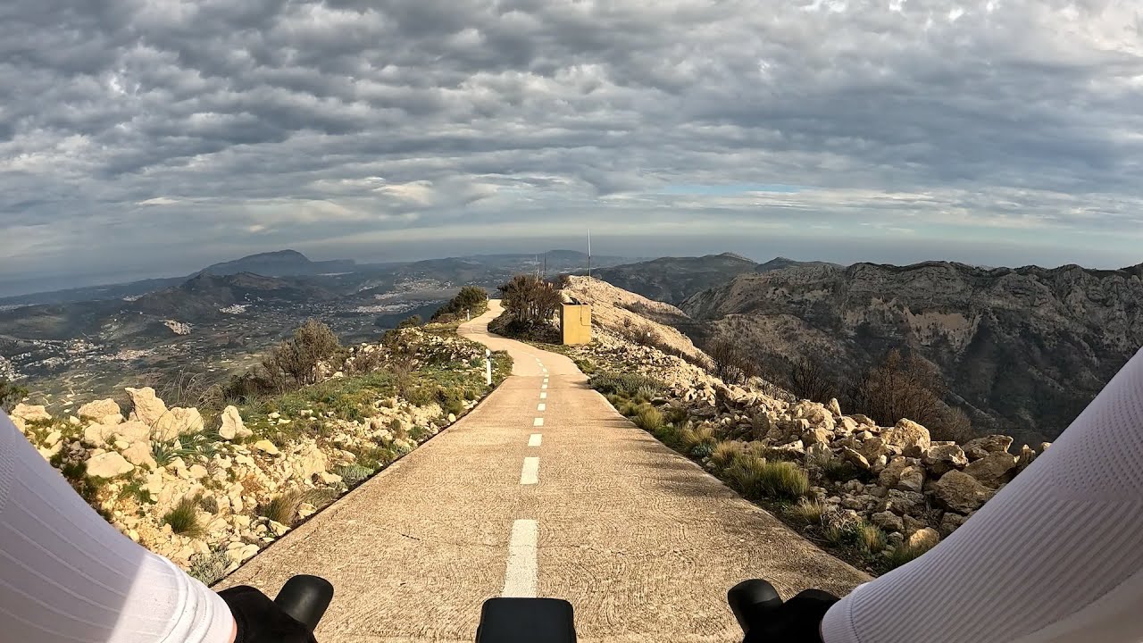 Coll de Rates - Top downhill - Full breaks - YouTube