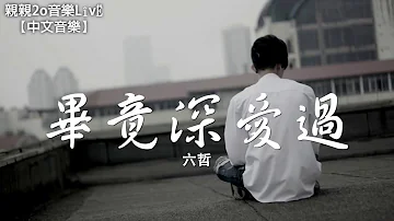 六哲 - 畢竟深愛過【動態歌詞Lyrics】