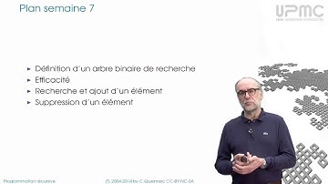 7/0 Plan semaine 7 - MOOC Programmation récursive