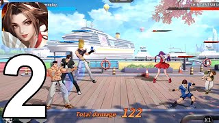 SNK: Fighting Masters - Gameplay Walkthrough Part 2 - Chapter 1: City of Fighting (iOS, Android) screenshot 2