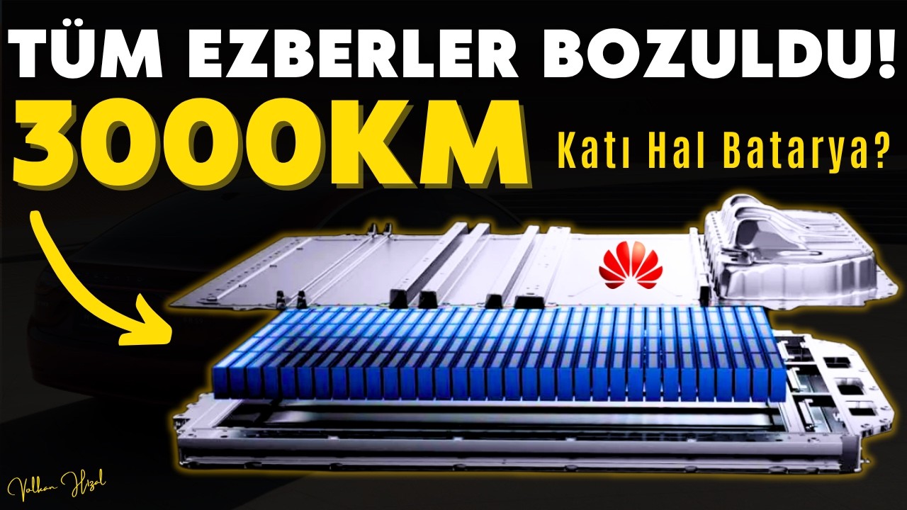 3.000 KM’LİK KATI HAL BATARYA: Çin'in Patenti Elektrikli Dünyayı Salladı!