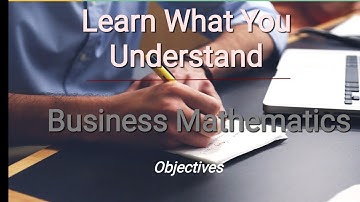 FYBAF Sem II BM Textbook Objectives