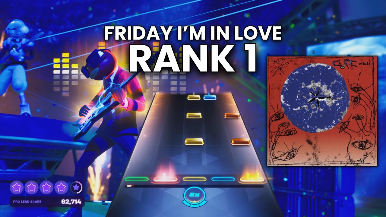 Fortnite Festival "Friday I'm In Love" WORLD RECORD Expert Pro Lead