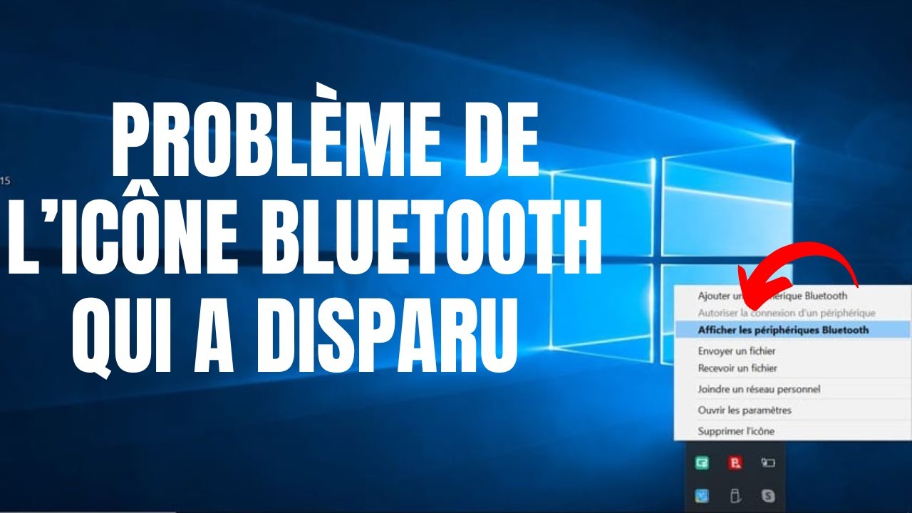 Le Bluetooth A Disparu De Mon Pc