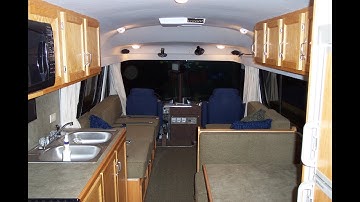 Bus Conversion Design :  Part 3 Interior