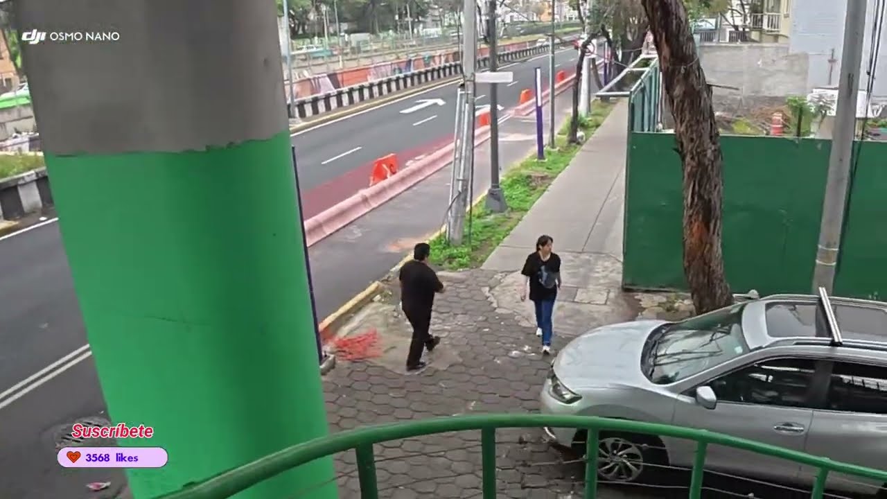 Caminando por calzada de Tlalpan CDMX