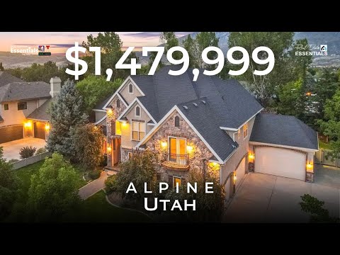 1131 E Round Mountain Dr, Alpine, UT home video tour