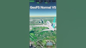 Geofs normal VS HD