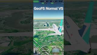 Geofs normal VS HD