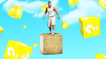 GTA 5 - SKY BASE with LUCKY BLOCKS! (Escape)