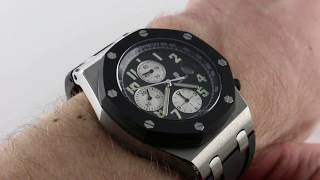 Pre-Owned Audemars Piguet Royal Oak Offshore Chronograph 25940SK.OO.D002CA.01.A Luxury Watch Review