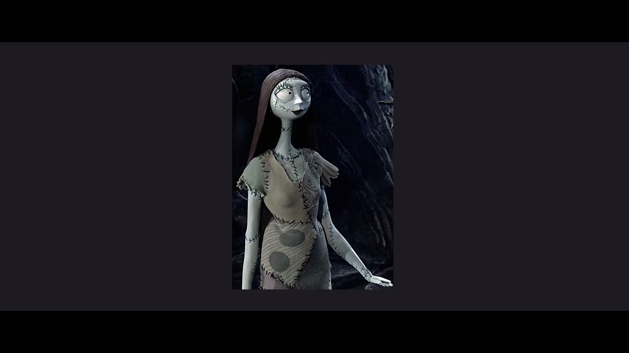 The Nightmare Before Christmas: Sally's Song (slowed-reverb)