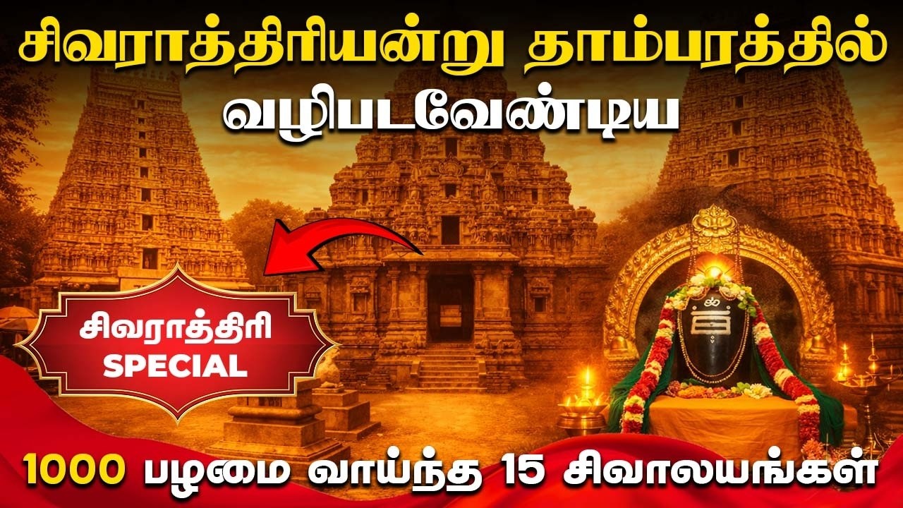 1000 வருடங்கள் பழமை வாய்ந்த 15 சிவாலயங்கள் தாம்பரம் அருகில் || Tambaram old Sivan temple