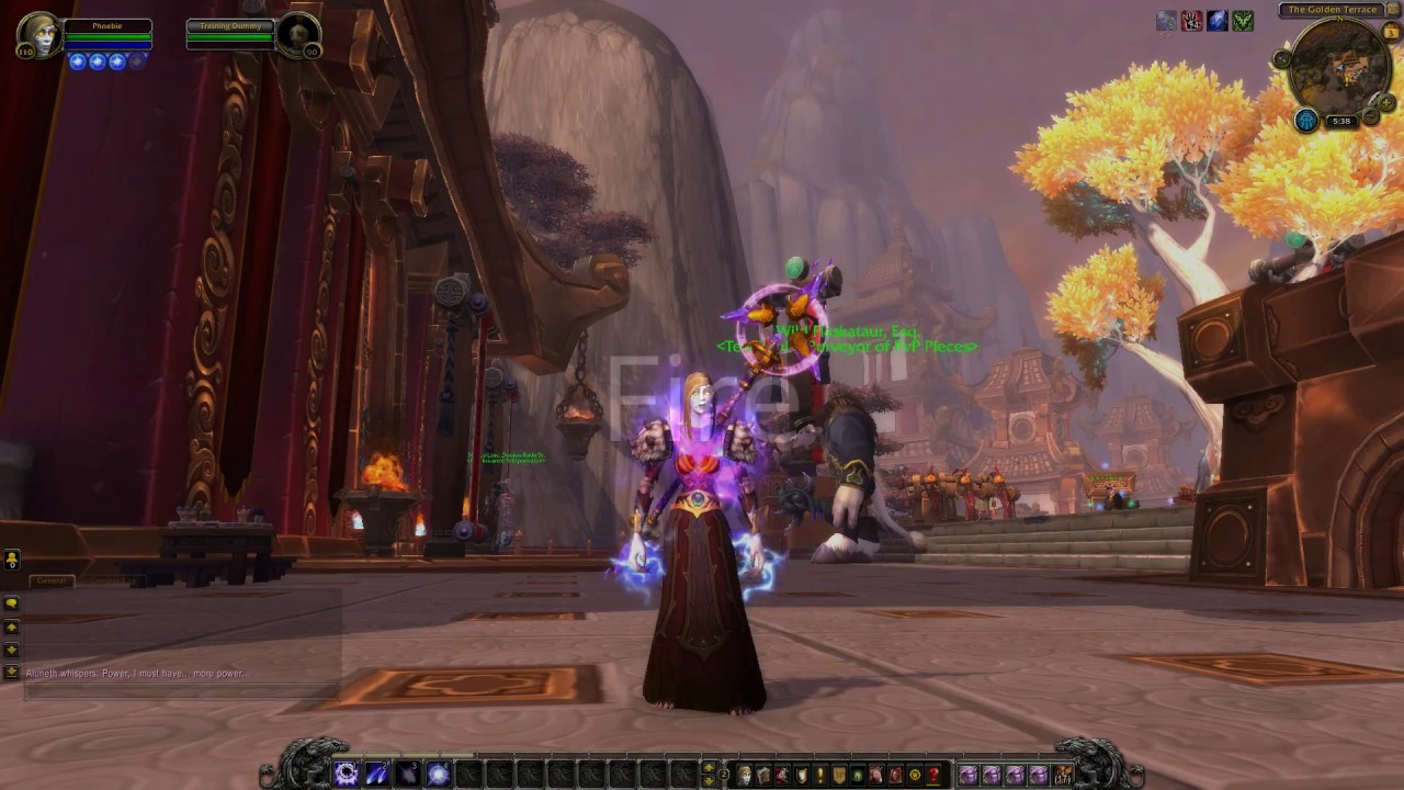 WOW PTR 7.3 Mage Animation Undead Female YouTube