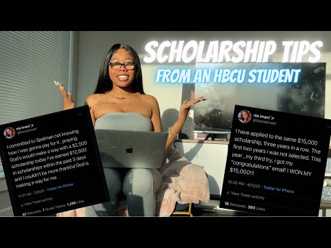 Scholarship Tips | From an HBCU Student !