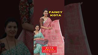 Fancy Kota Sarees with All Over Checks & Butti Designs | Elegant Colour Collection || Vijayalakshmi
