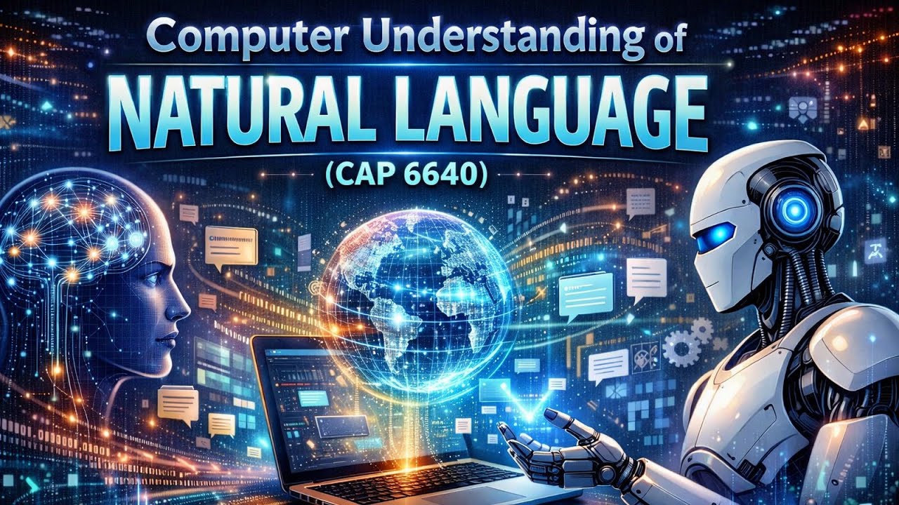 UCF CAP 6640 NLP — Lecture 01: Introduction and Course Overview (Fall 2026)