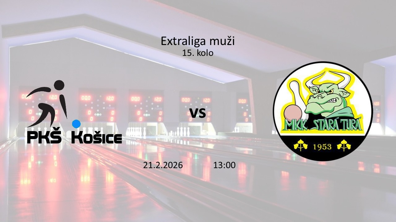 PKŠ Košice vs. MKK Stará Turá A - Extraliga muži 12.kolo