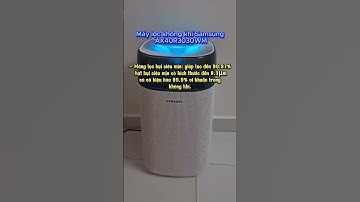 Máy lọc không khí Samsung AX40R3030WM #Shorts