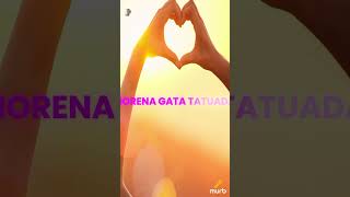 me encantei por ela