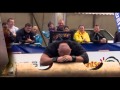 Ultimate Strongman Masters 2012 Inclined Log Lift
