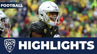 No. 6 Oregon vs. California Football Highlights | 2023 Season