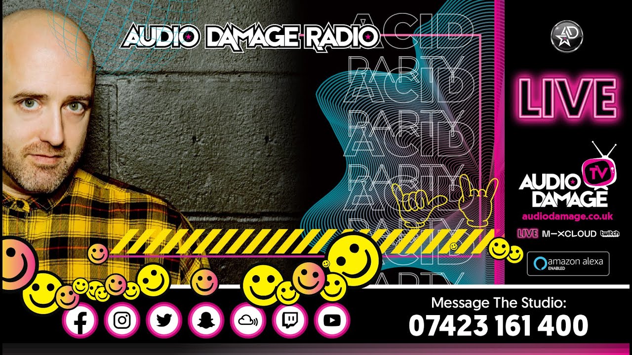 Freejack - (Jack's House) - LIVE - Audio Damage Radio. 8 - 9pm. (17.01.2026).