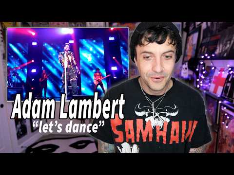 Adam Lambert - Let's Dance (Live 2016 Japan) REACTION