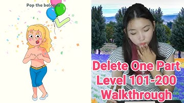 Delete One Part Game Level 101-200 Walkthrough