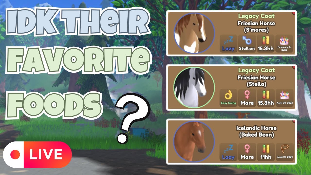 Figuring Out My Horse’s *FAVORITE FOODS!* 🤔🍓 | Wild Horse Islands