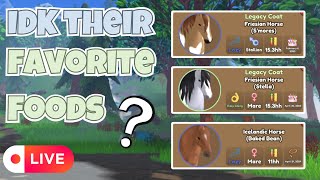 Figuring Out My Horse’s *FAVORITE FOODS!* 🤔🍓 | Wild Horse Islands