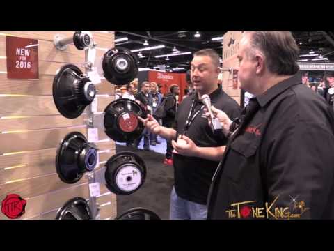 Eminence Speakers Walk-Thru w BIG TONY - Winter NAMM 2016